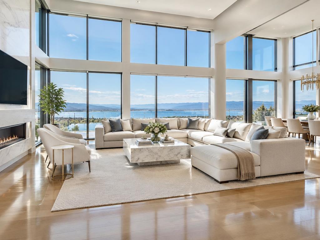 Spotless luxury living room